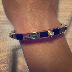 Henri Bendel, Miss Bendel bangle in black & gold